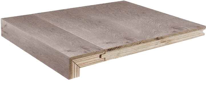 Driftwood Oak Nosing - Home Depot Pavers Clipart (750x600), Png Download