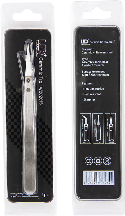 Zirconia Ceramics Tweezers - Cutting Tool Clipart (1000x1000), Png Download