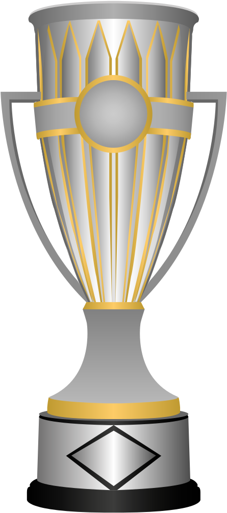 Trofeo De Liga De Campeones Concacaf - Liga De Campeones Trofeo Clipart (463x1023), Png Download