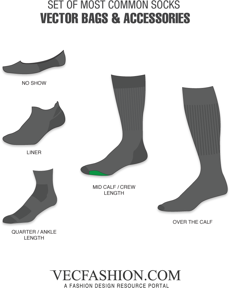 Socks Vector - Fashion Flat Jacket Clipart (1000x1000), Png Download