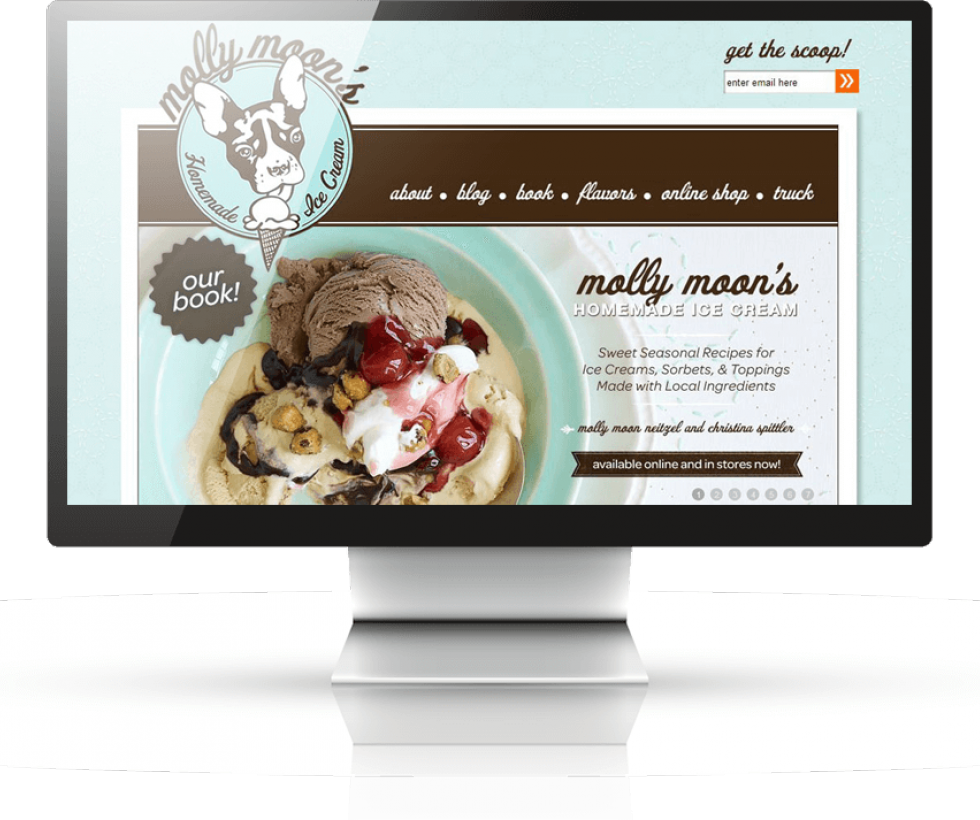 Molly Moon's Homemade Ice Cream - Molly Moon's Clipart (980x820), Png Download