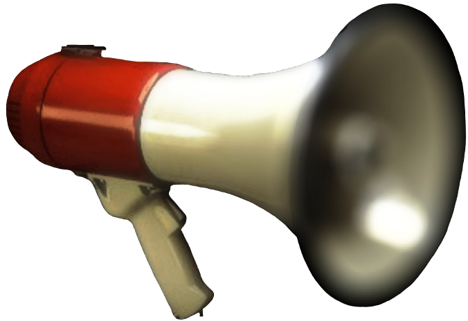 Megaphone Clipart (689x480), Png Download