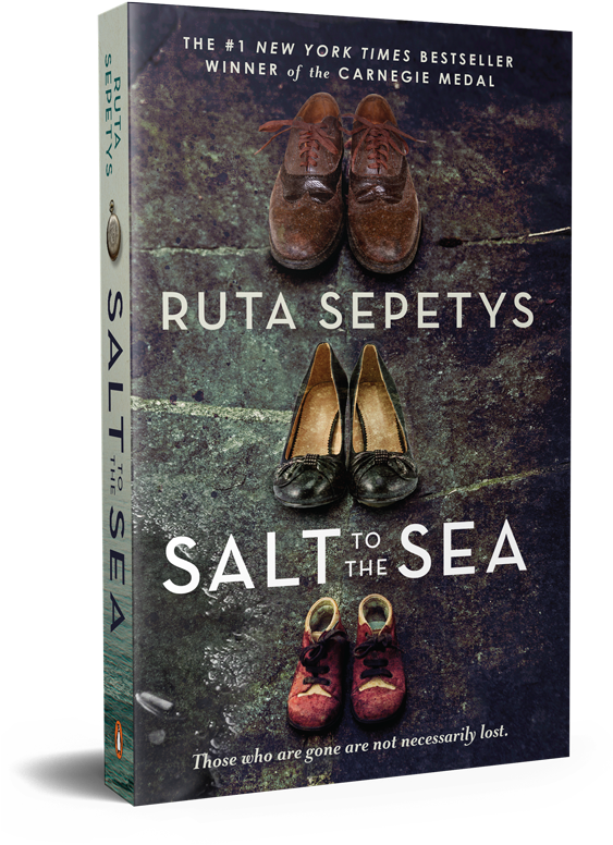 Salt To The Sea Book Cover Clipart (562x800), Png Download