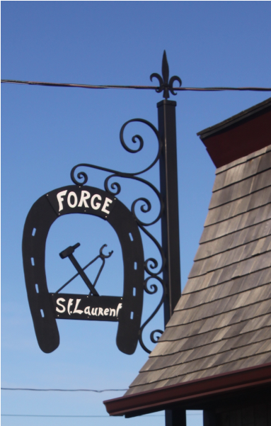 Enseigne De La Forge - Signage Clipart (800x600), Png Download