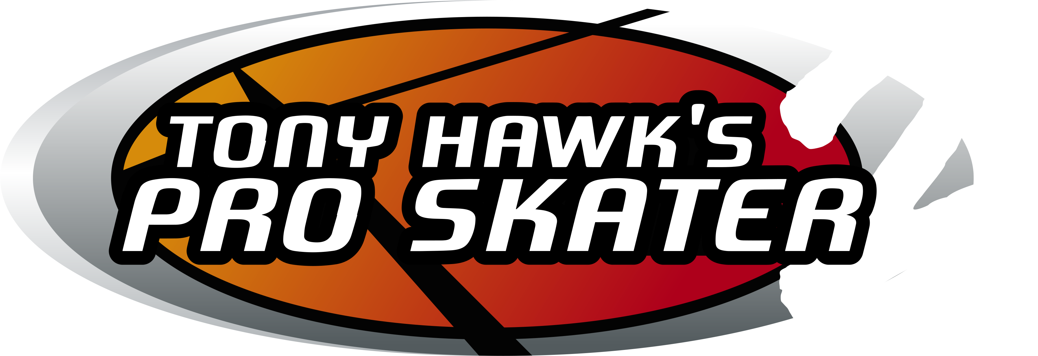 Tony Hawk's Pro Skater - Tony Hawk Pro Skater 2 Logo Clipart (3840x2160), Png Download