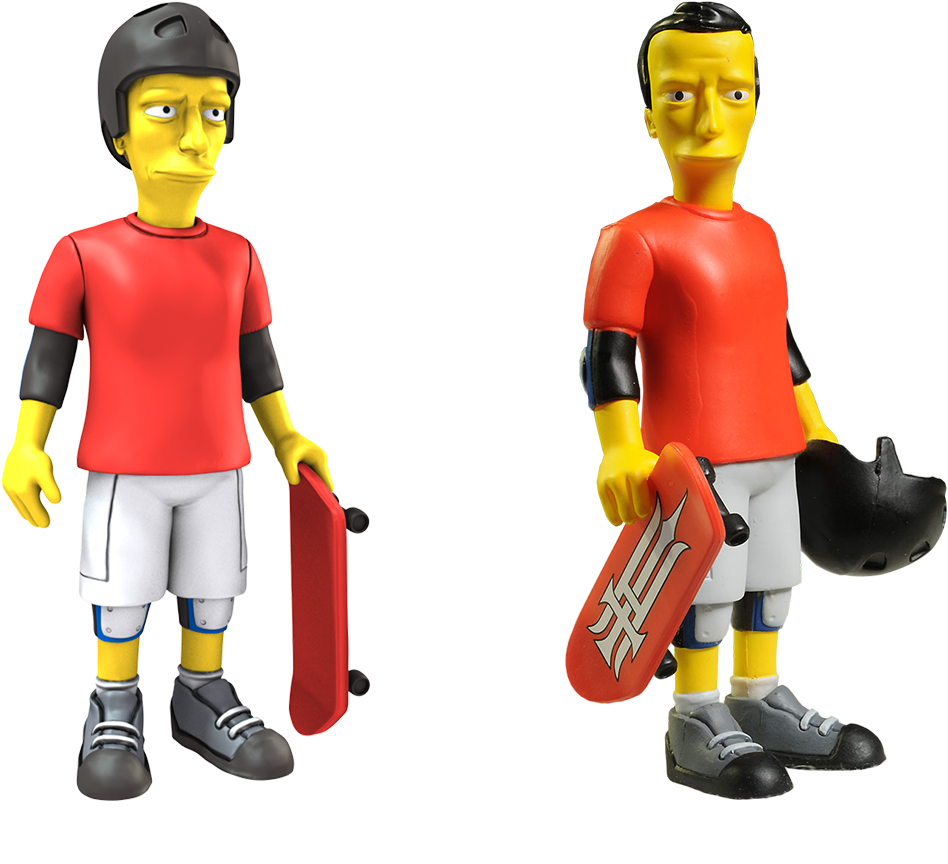 Tonyhawk-main - Figurine Clipart (1920x897), Png Download