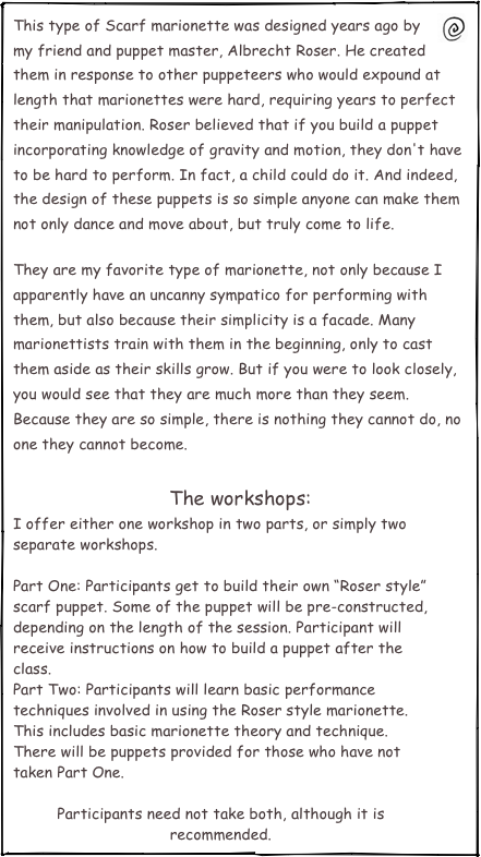 ￼this Type Of Scarf Marionette Was Designed Years Ago - Survey Sample Questionnaire For New Product Launch Clipart (441x786), Png Download