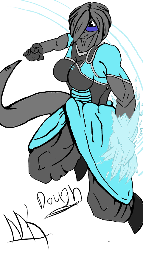 My F Majin Cac Dough - Cartoon Clipart (480x854), Png Download