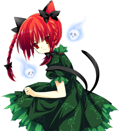 Kaenbyou Rin Drawn By Riv - Orin Touhou Clipart (800x600), Png Download