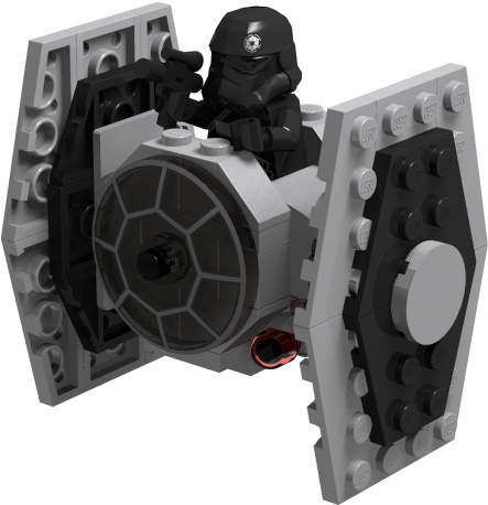 Imperial Tie Fighter Microfighter - Lego Clipart (800x600), Png Download