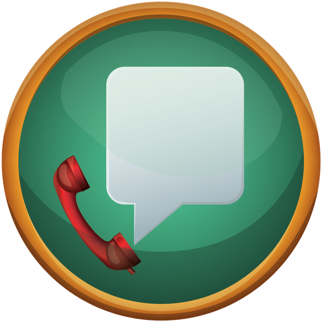 Contact Us Icon - Circle Clipart (655x658), Png Download