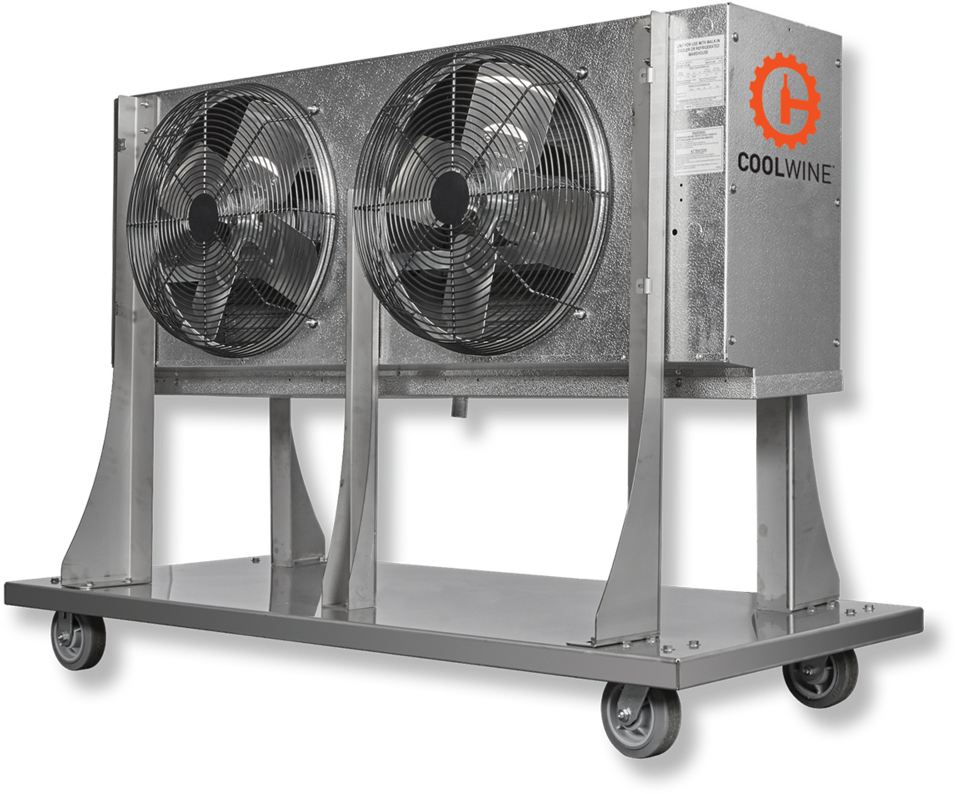 Dual Fan Coil - Electric Fan Clipart (956x794), Png Download