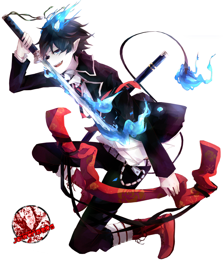 Blue Exorcist Png - Rin Okumura Ao No Exorcist Png Clipart (774x900), Png Download
