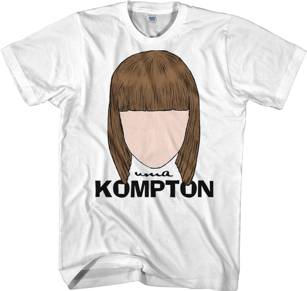 Uma Kompton Faceless Logo T-shirt - Drag Queen T Shirts Clipart (1006x953), Png Download