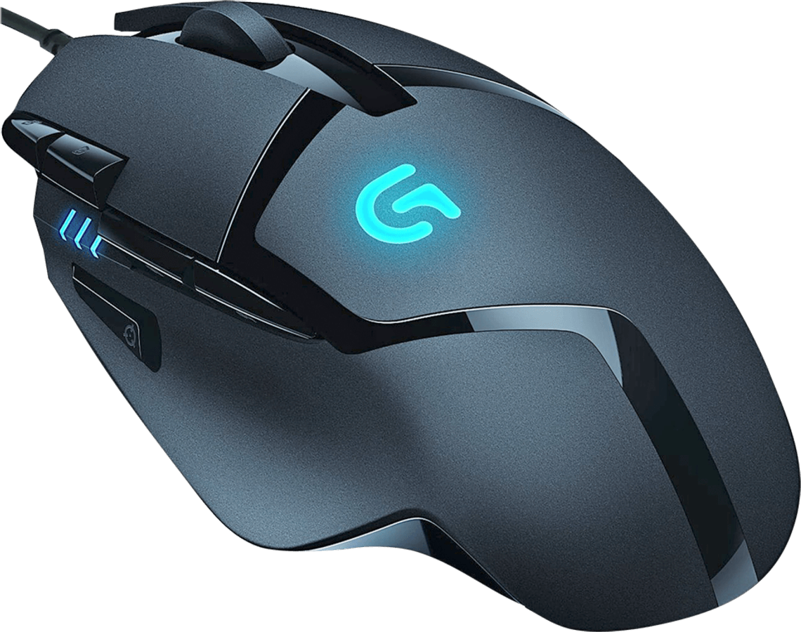 Raton Gaming Png - Logitech Mouse G402 Clipart (1140x900), Png Download