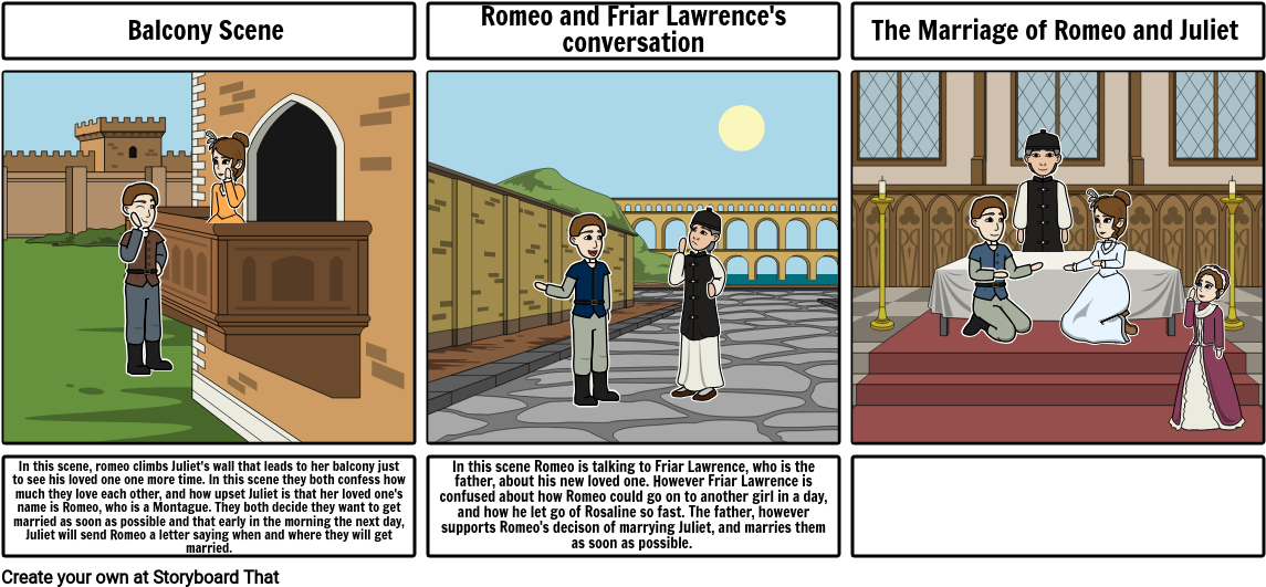 Romeo And Juliet - Cartoon Clipart (1165x550), Png Download