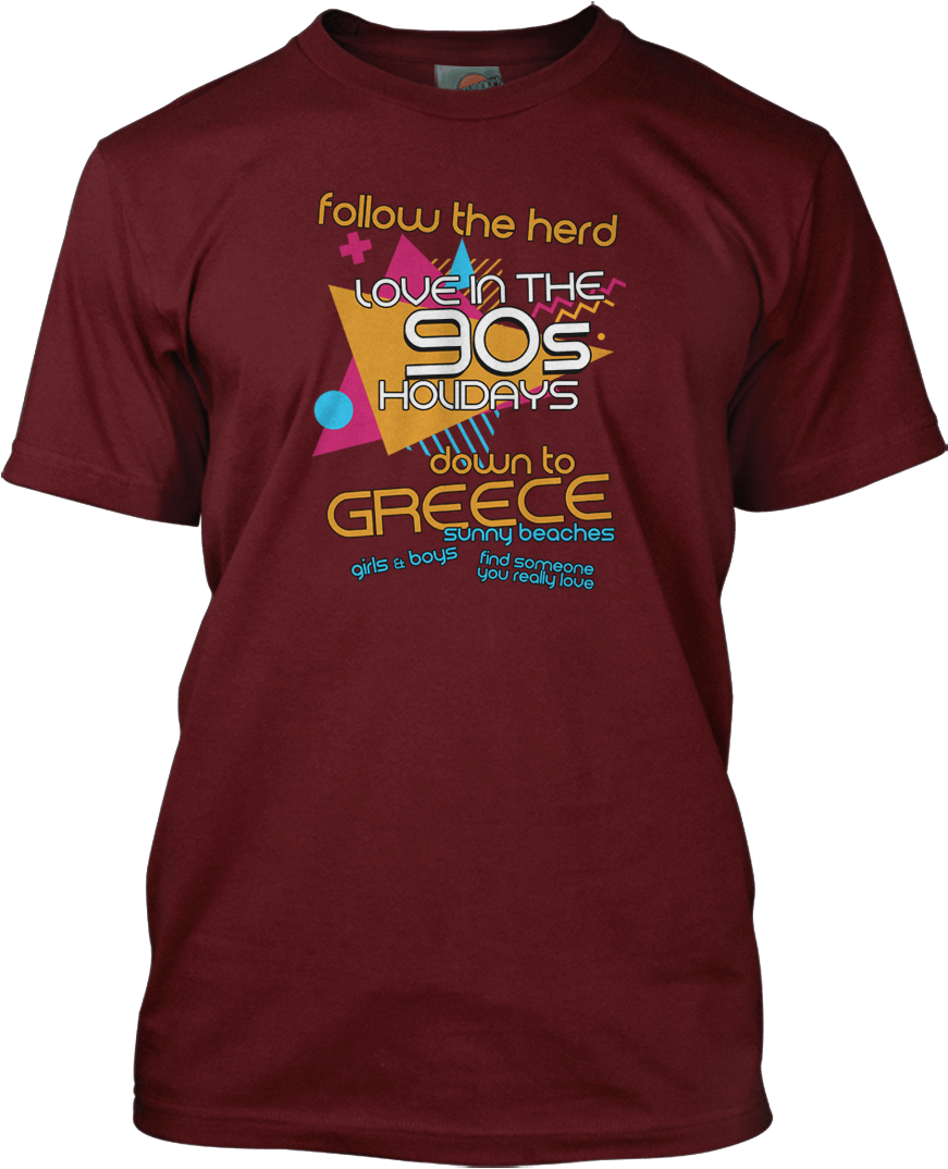 Blur Inspired Britpop Girls And Boys T-shirt - Youth Camp T Shirt Design Clipart (871x1074), Png Download