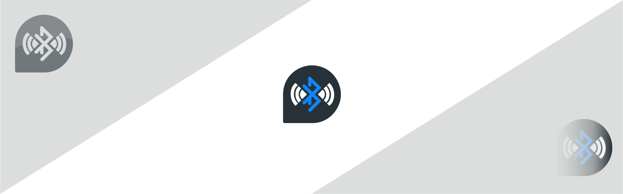 New Logo For Android Simple Bluetooth Example - Circle Clipart (2068x645), Png Download