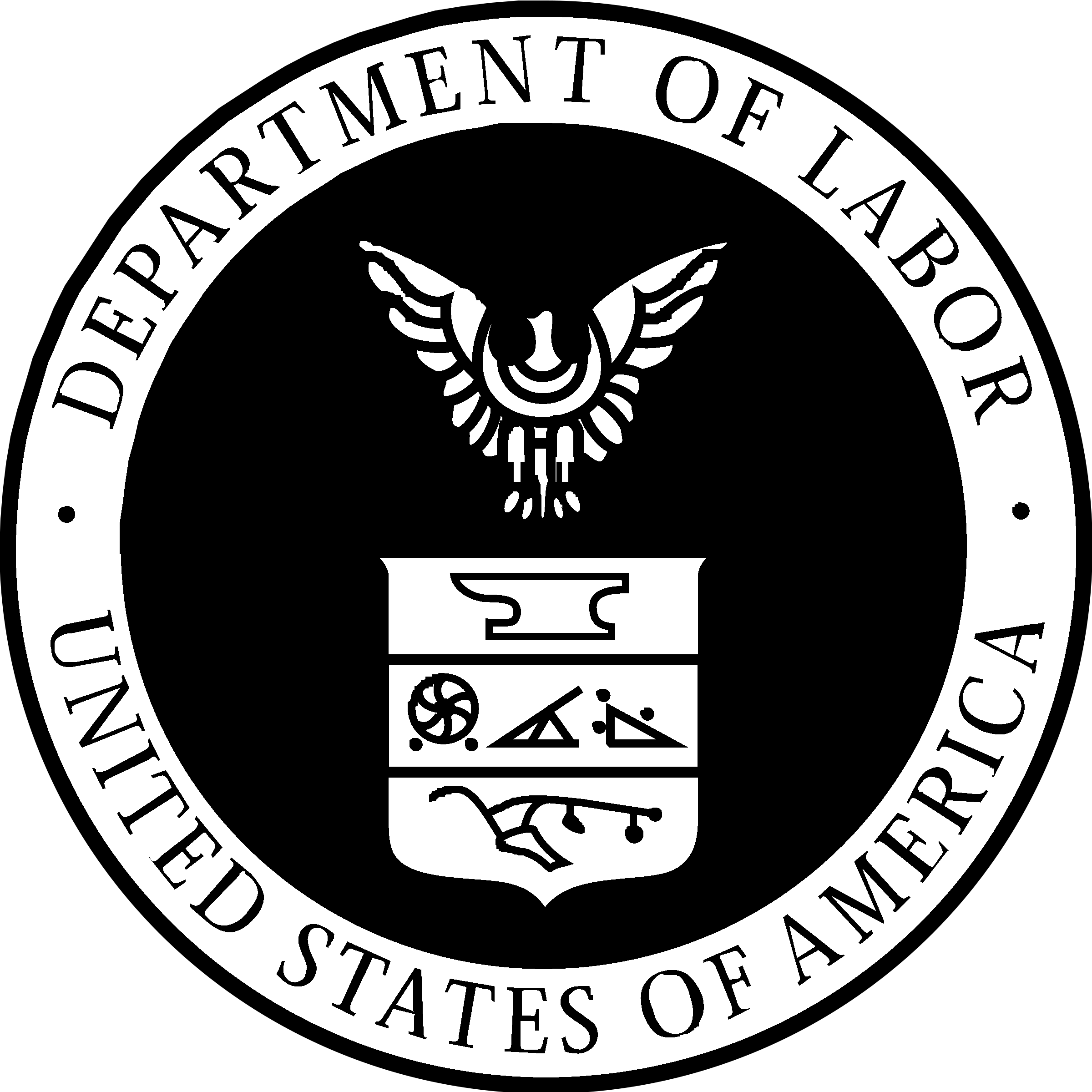Us Department Of Labor Logo Black And White - New York Bully Crew Clipart (2400x2400), Png Download