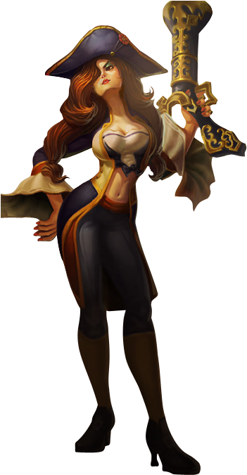Waterloo Miss Fortune - Waterloo Miss Fortune Png Clipart (599x755), Png Download