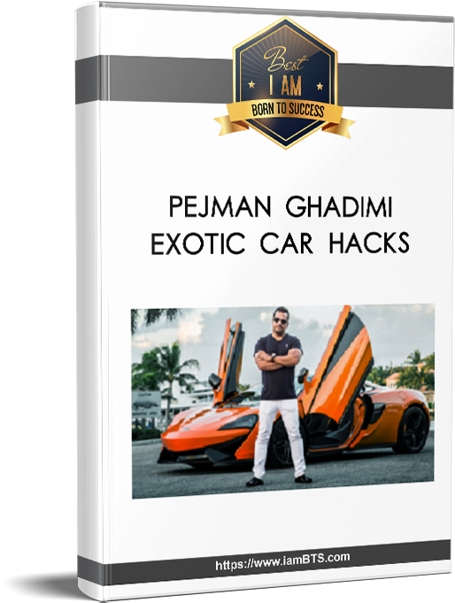 Pejman Ghadimi Exotic Car Hacks - Dan Lok Certification Clipart (593x750), Png Download