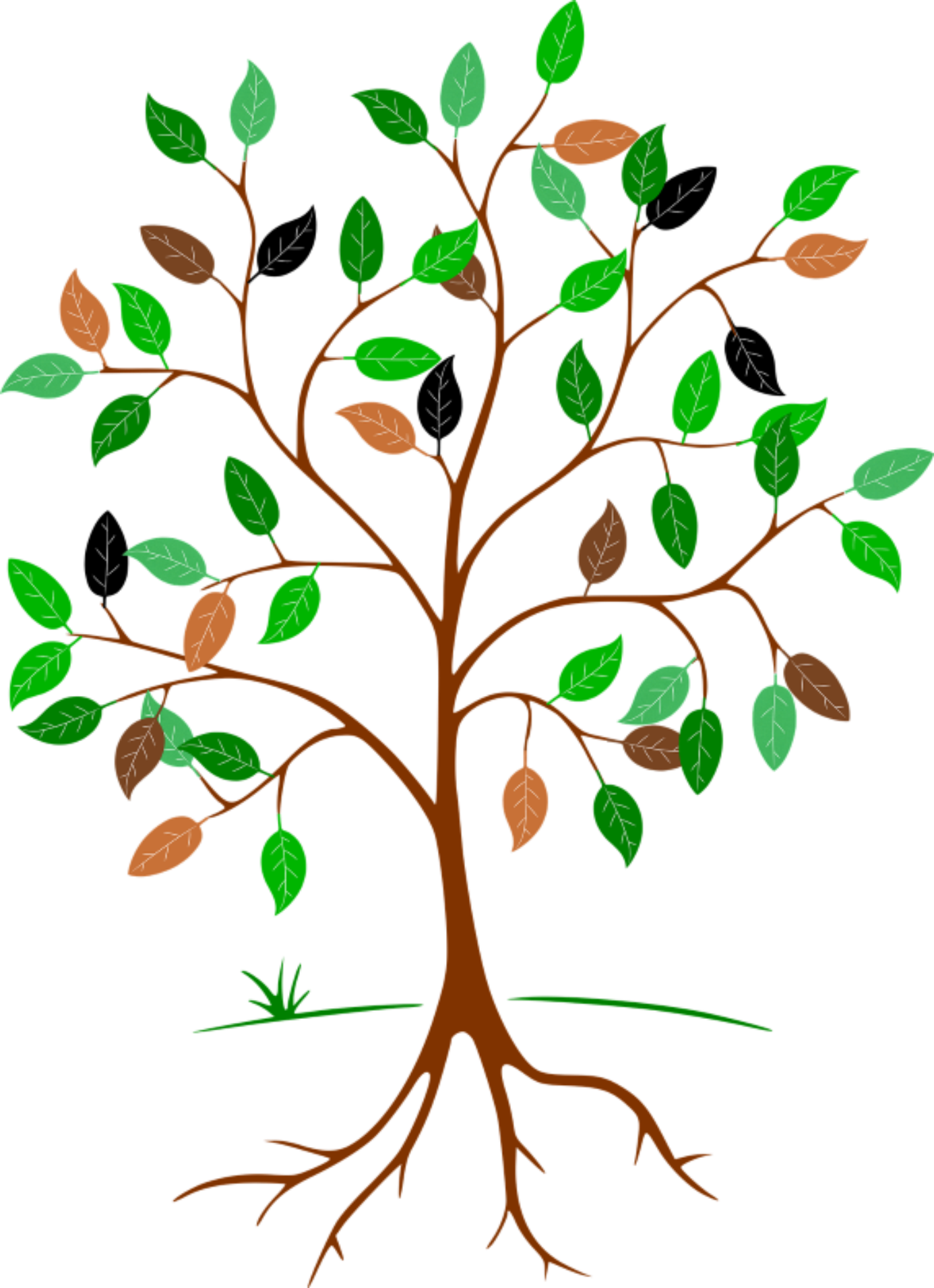And All Thy Children Shall Be Taught Of The Lord - Nursing Knowledge Tree Clipart (1386x1910), Png Download