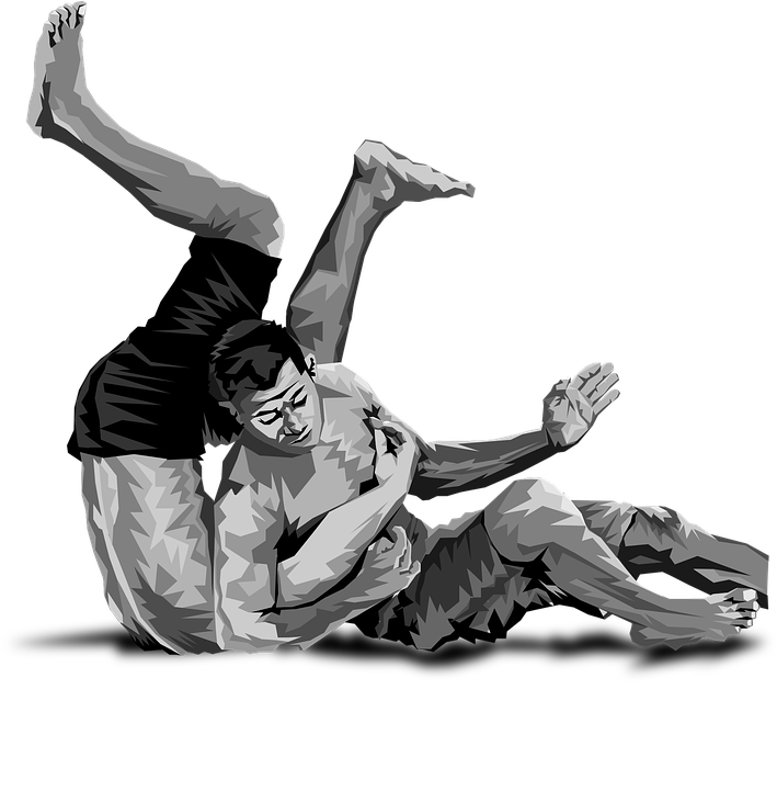 Lutadores Png Jiu Jitsu Clipart (717x720), Png Download