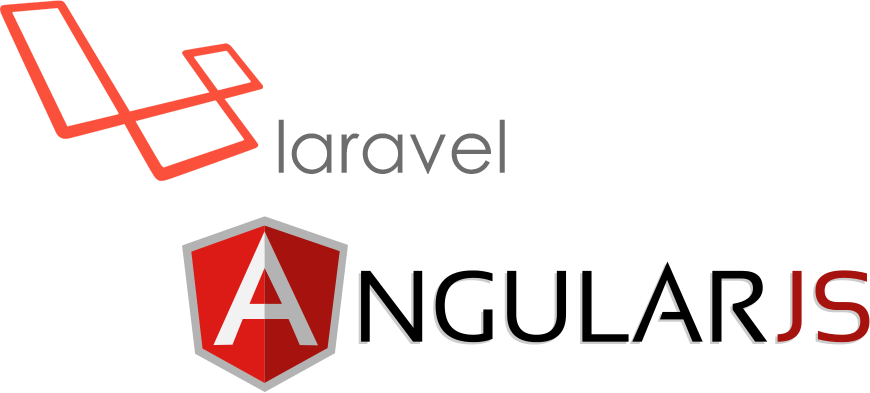 Together With Laravel And Angular Js, The Code Developed - Laravel Angular Clipart (870x393), Png Download
