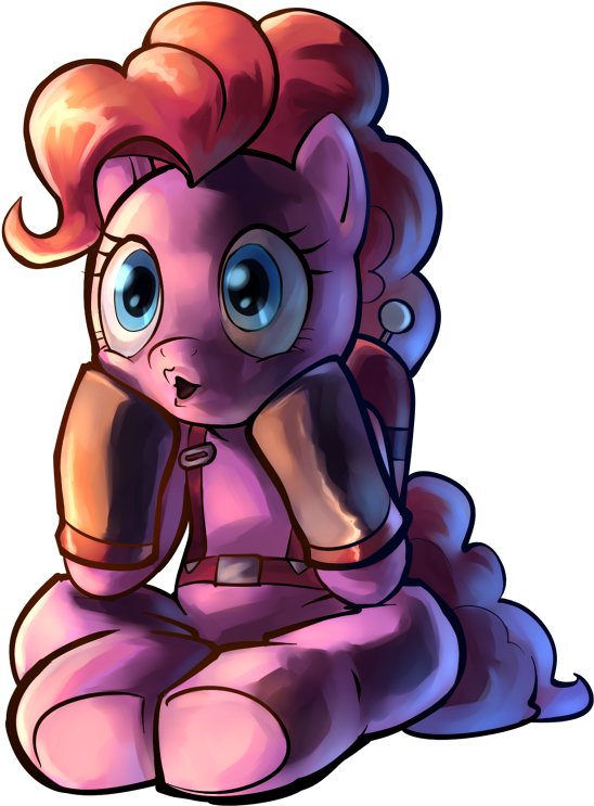 The Elder Scrolls V - Pinkie Pie Pyro Clipart (548x743), Png Download
