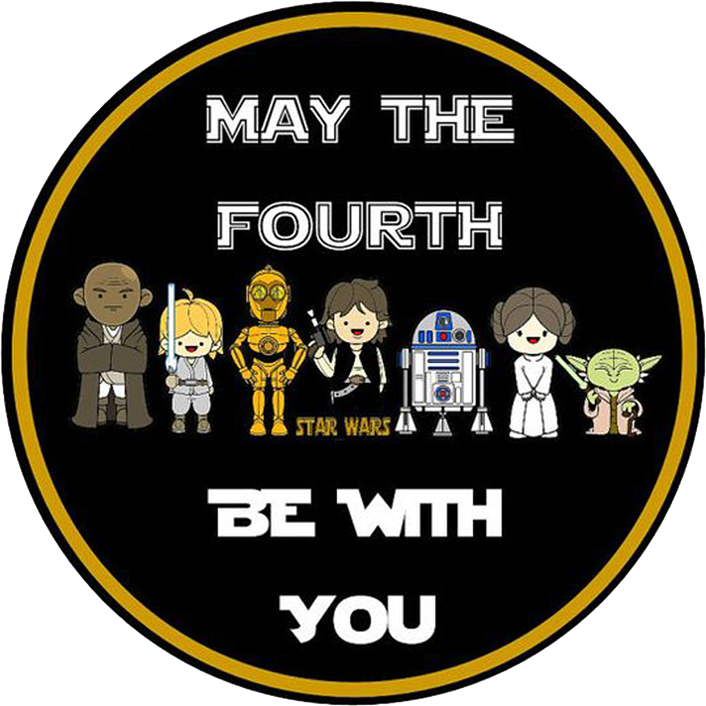 May The 4th Be With You Porg Clipart (2400x3200), Png Download