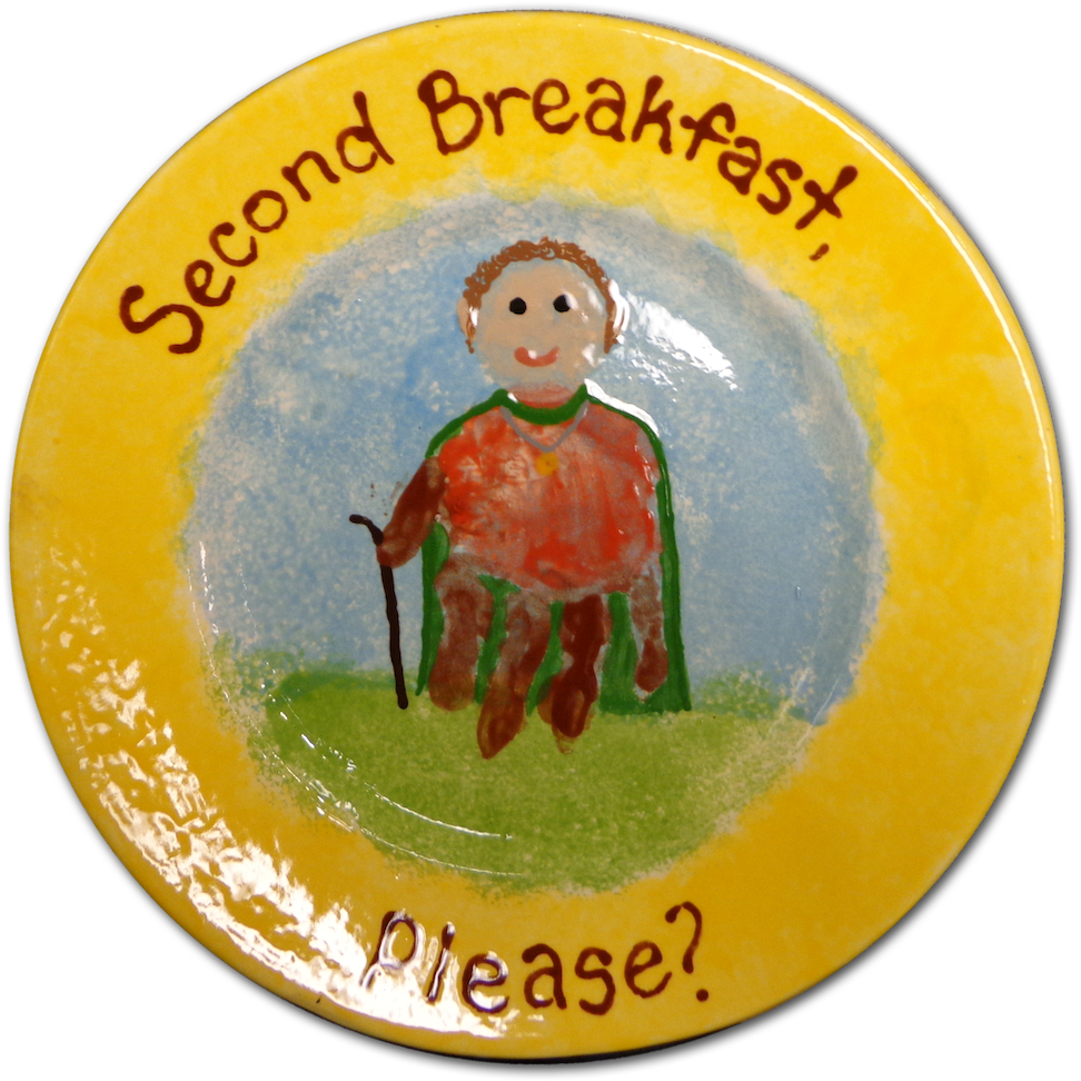 More Of A Fan Of The Hobbit Try This “second Breakfast” - Circle Clipart (1000x988), Png Download