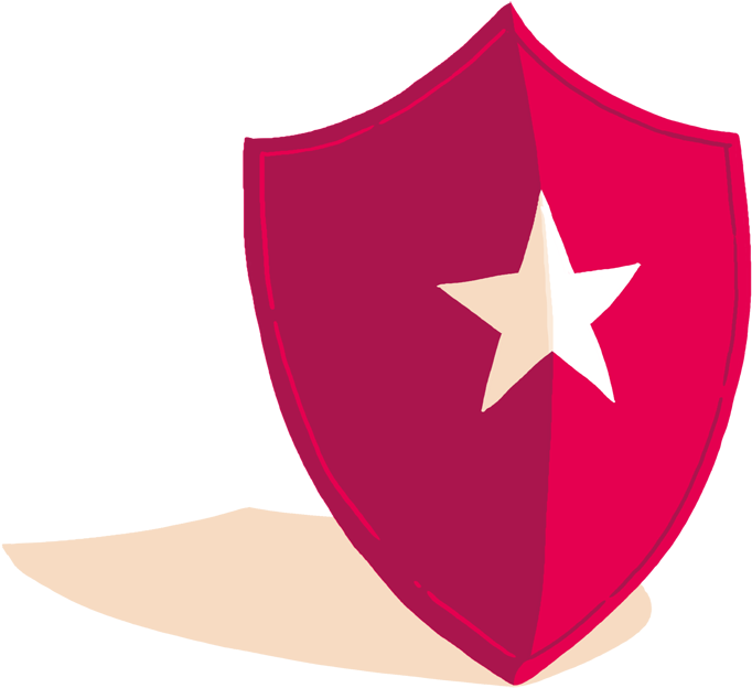 A Red Shield - Emblem Clipart (900x900), Png Download