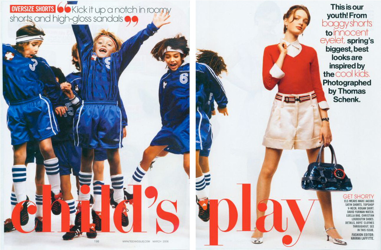 Teen Vogue - Teen Vogue Editorial Design Clipart (1600x1000), Png Download