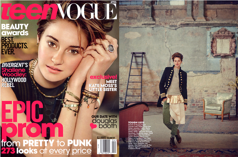 Teen Vogue Magazine 2017 Clipart (1000x550), Png Download
