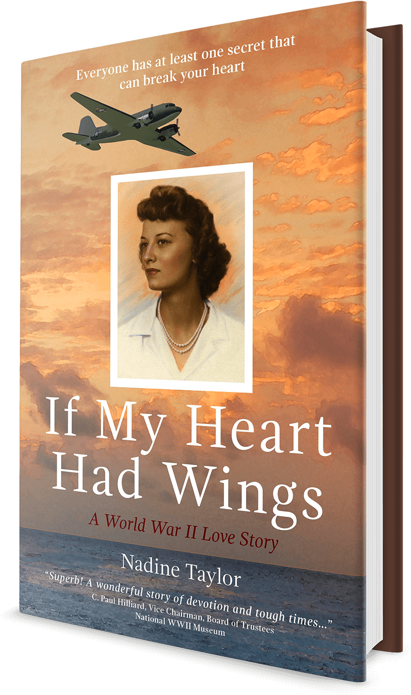 If My Heart Had Wings By Nadine Taylor - If My Heart Had Wings: A World War Ii Love Story Clipart (900x1448), Png Download