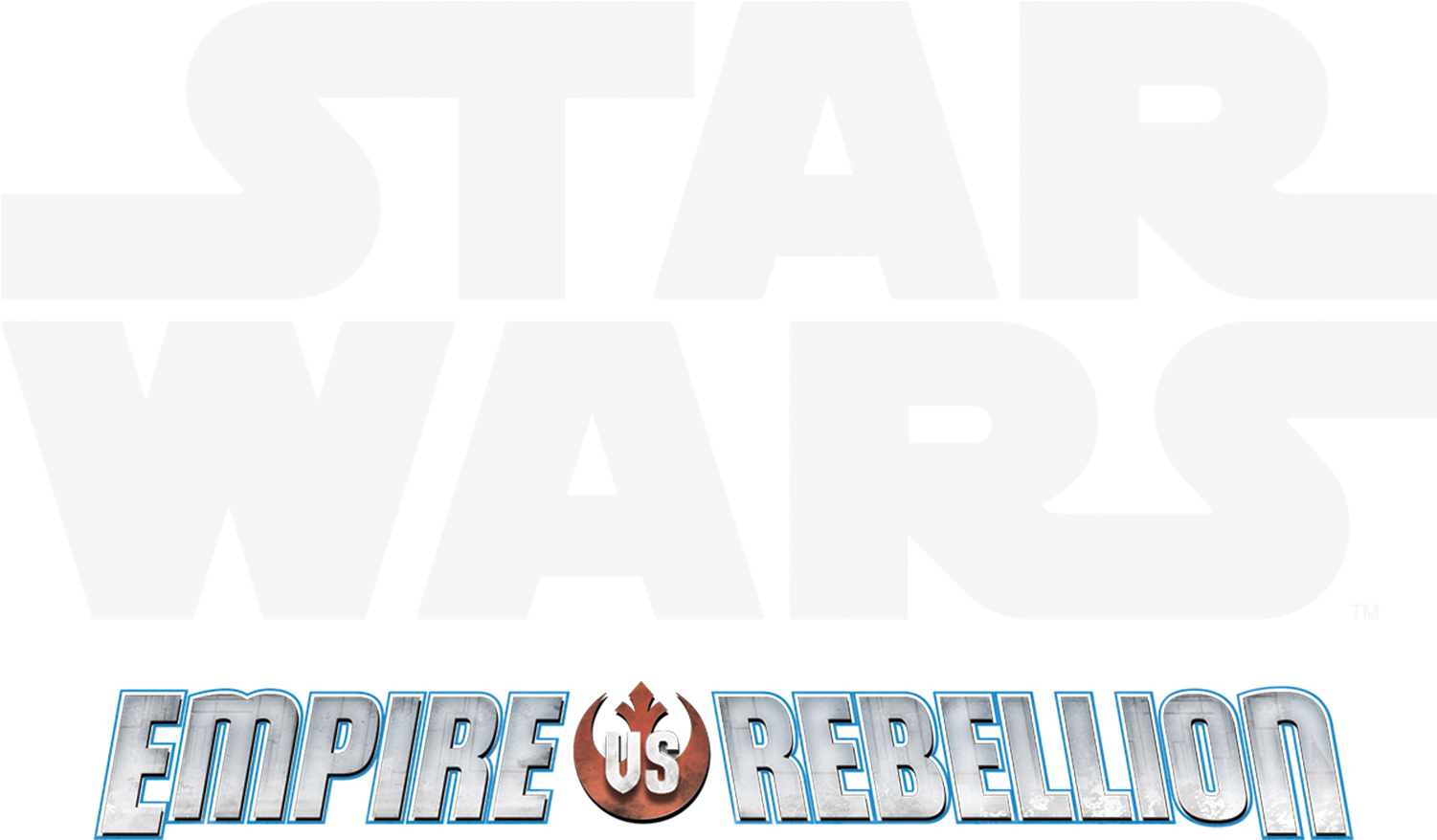 Star Wars Empirevsrebellion Title - Star Wars Clipart (1500x1500), Png Download