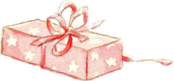 Free Gift Graphic - Cross-stitch Clipart (765x490), Png Download