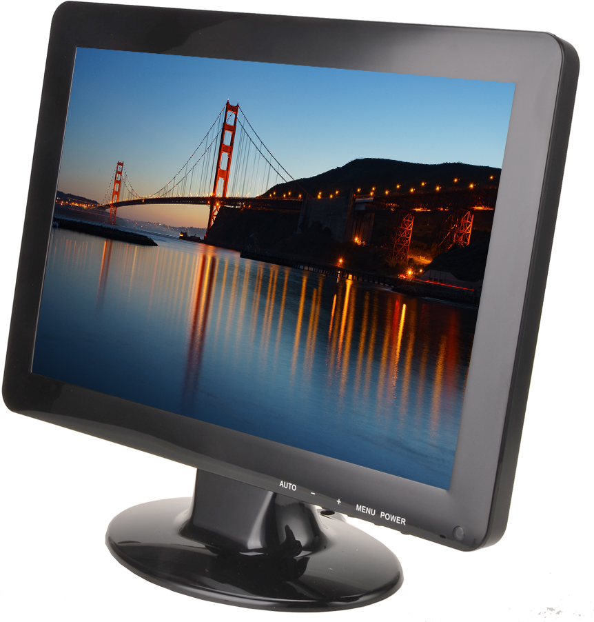 12 Inch Car Tft Led Cctv Monitor Best Price 12inch - Computer Monitor Clipart (1000x1000), Png Download