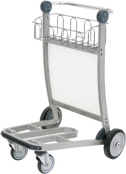 Airport Trolley Clipart (600x900), Png Download