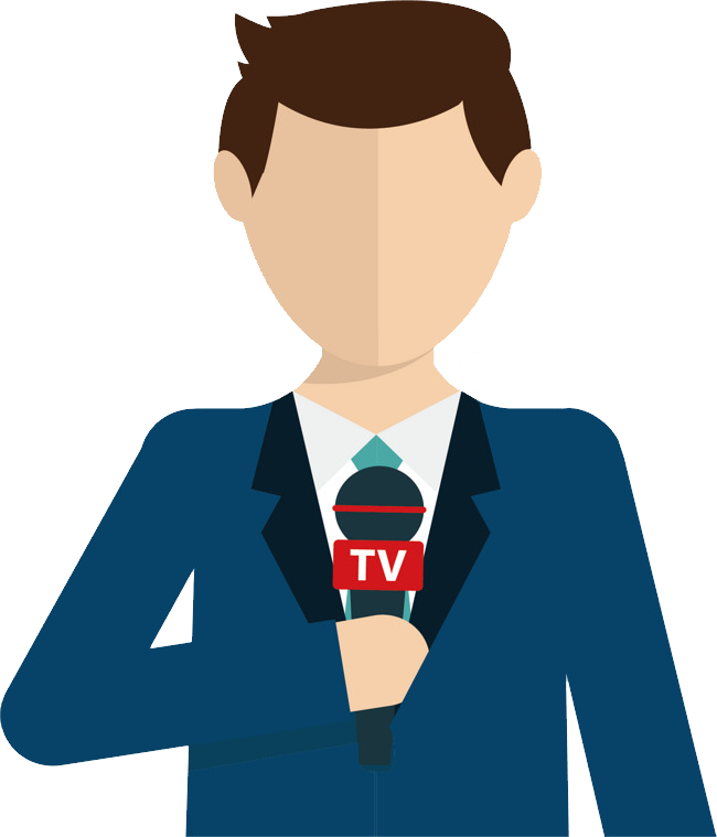 Reporter Png Clipart (650x759), Png Download
