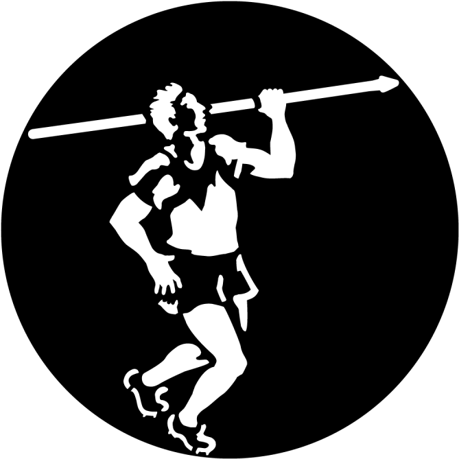 Javelin Thrower - Shot Put Clipart (800x800), Png Download