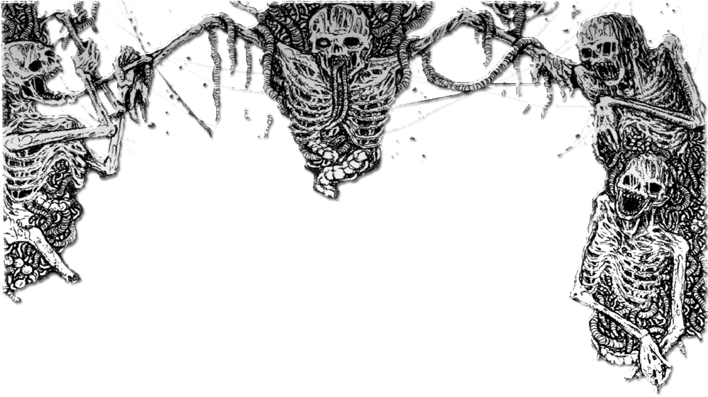 Calaveras Metaleras Png - Illustration Clipart (1022x573), Png Download