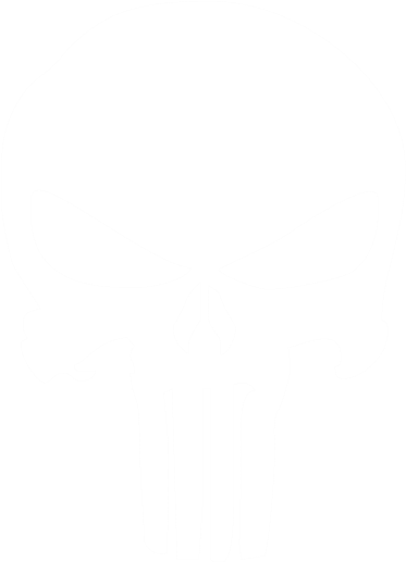 Calavera Png - Punishers Skull Clipart (570x600), Png Download