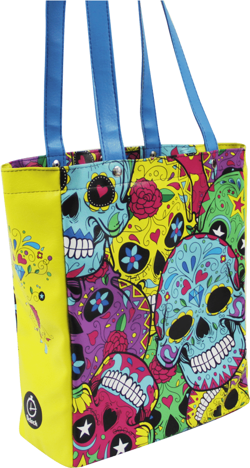 Bolso Mix Calaveras - Tote Bag Clipart (1000x1000), Png Download