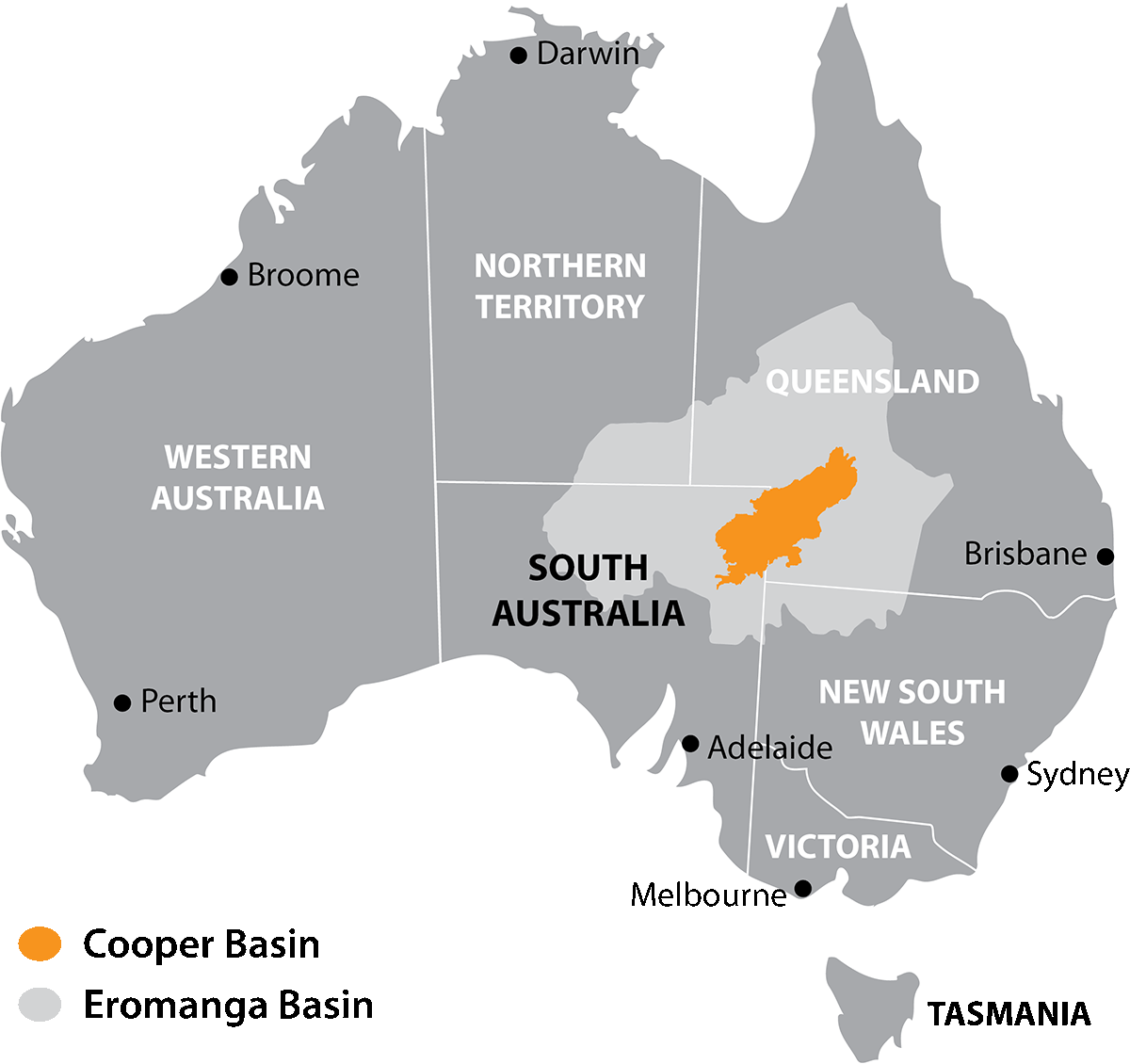 Milestone feudale suffix Australia Map Of Cooper & Eromanga Basins - Australian Gold Rush Map  Clipart - Large Size Png Image - PikPng