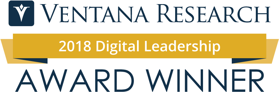 Ventanaresearch Digitalleadershipawards 2018 Winner - Ventana Research 2016 Technology Innovation Finalist Clipart (1120x560), Png Download