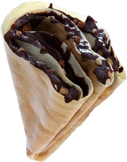 Silverqueen Crepes - Double Choco Crispy D Crepes Clipart (600x600), Png Download