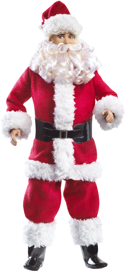 "i Love Lucy" Starring Desi Arnaz As Ricky Ricardo - Barbie Santa Claus Clipart (640x950), Png Download