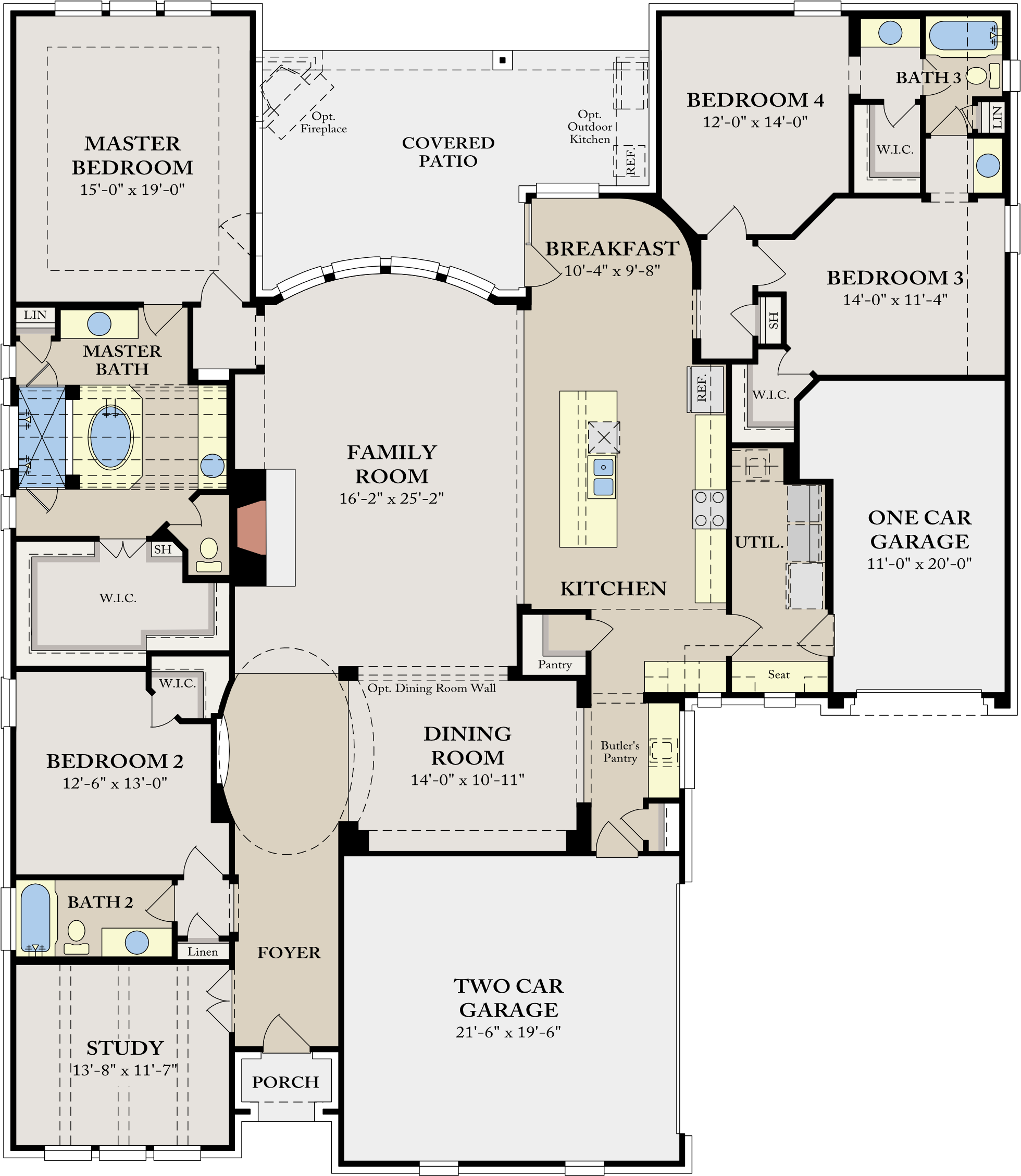 1 - - Floor Plan Clipart (2000x2667), Png Download