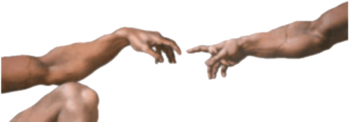 Hands Beige Tan Jesus Religion Christ Christianity - Hands Of God Png Clipart (1499x450), Png Download